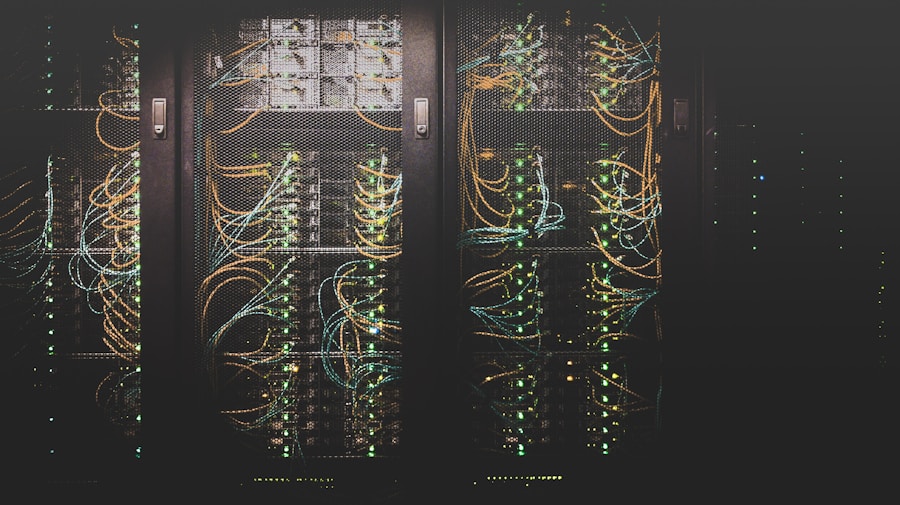 Infrastruttura server locale con cablaggio professionale