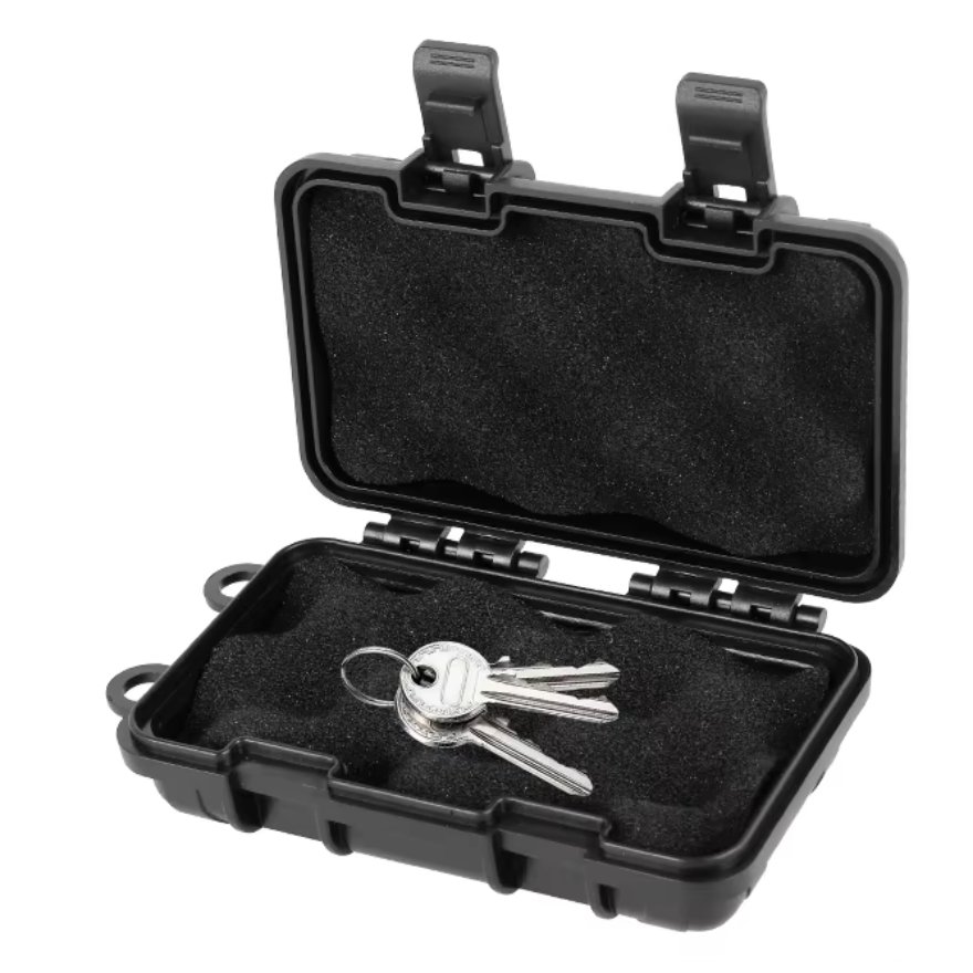 Magnetic Vault open, showing hidden compartment with keys